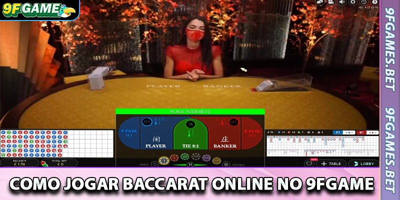 Como Jogar Baccarat Online no 9fgame