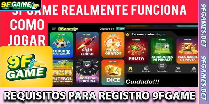 Requisitos para Registro 9fgame